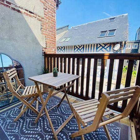 Studio Avec Terrasse A دوفييل المظهر الخارجي الصورة